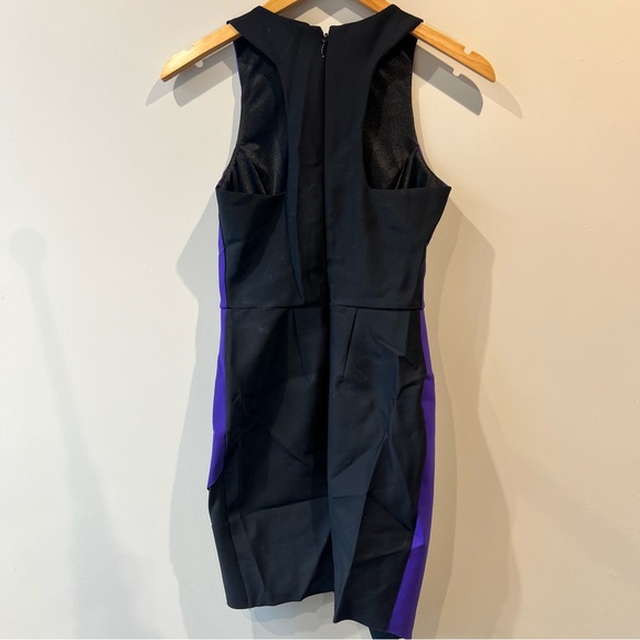 Bebe Purple Asymmetrical Mini Dress - Picture 7 of 9